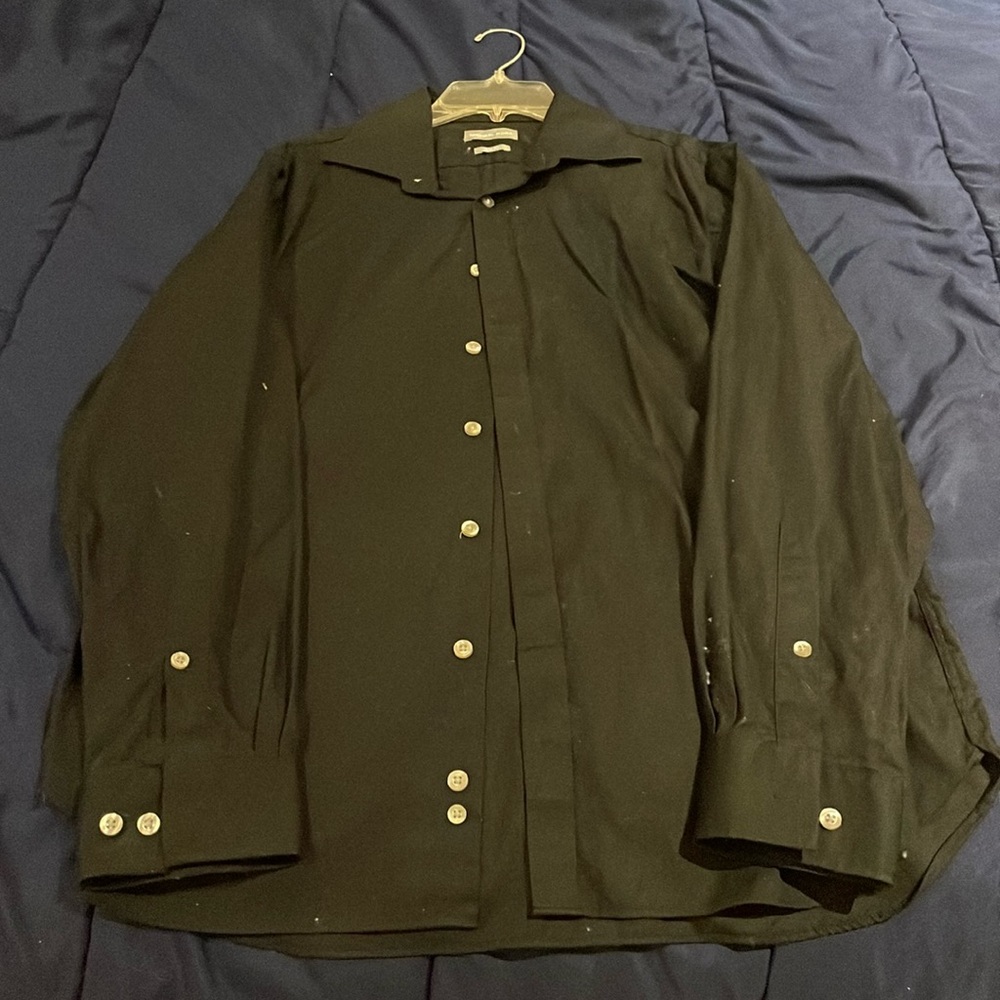 Men’s Black Michael Kors Button Down